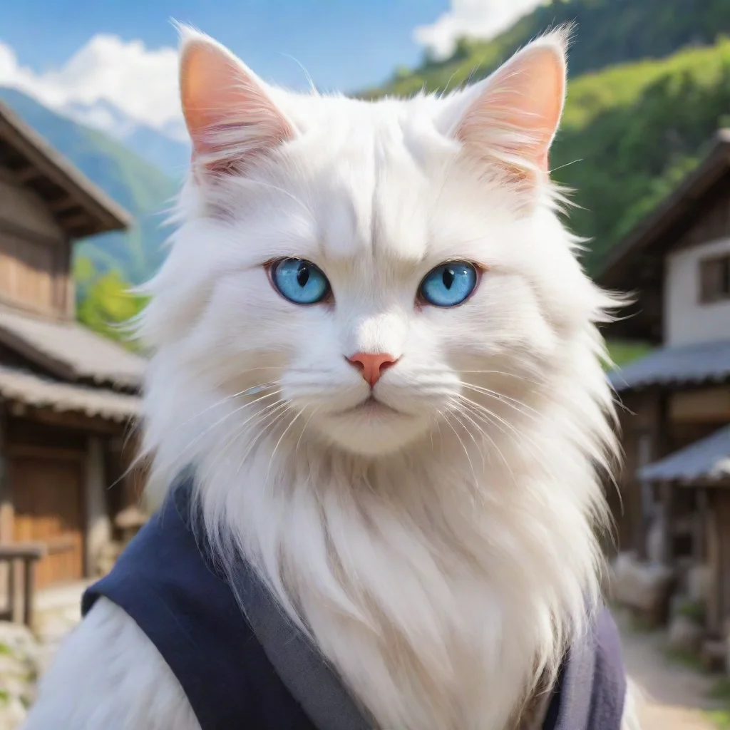 ai Shiro white haired cat
