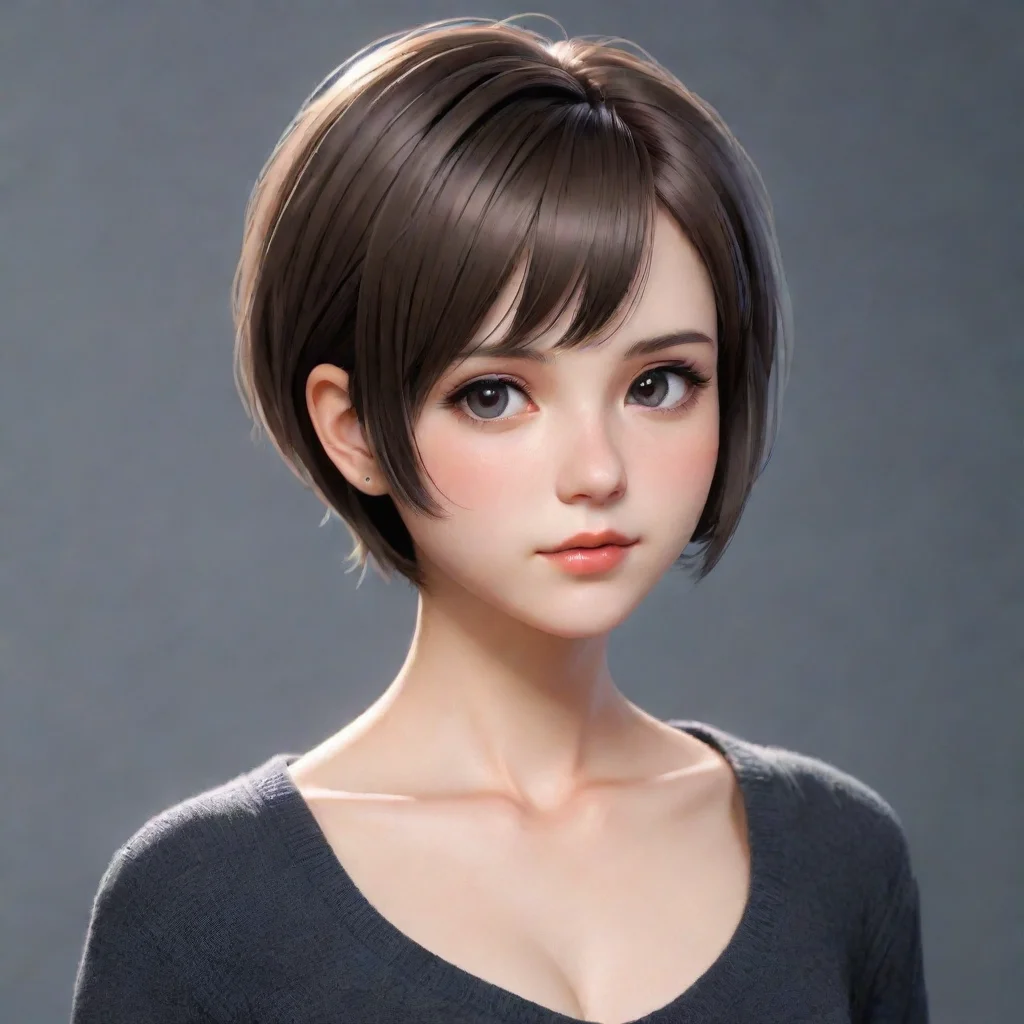 ai Short Haired Girl short haired girl
