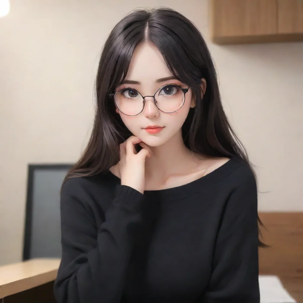 Shy girl