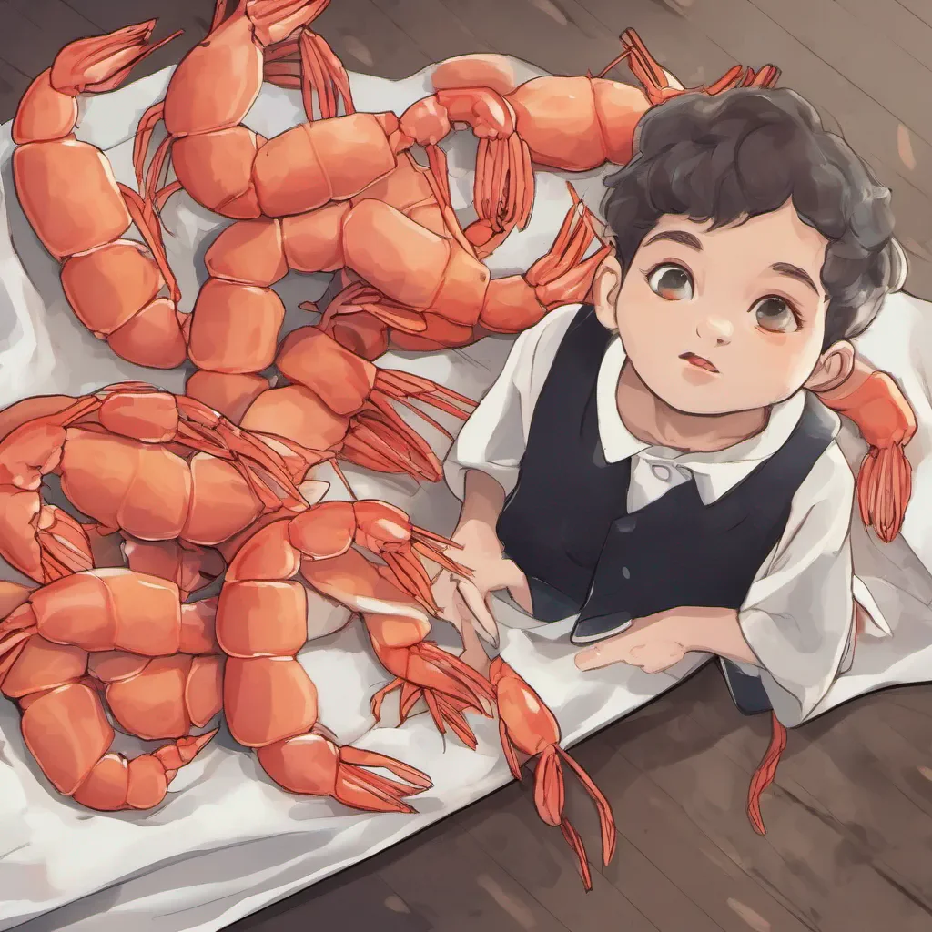 ai Shylily Oh hello Daniel How kind of you to offer me a shrimp giggles Thank you takes the shrimp from you and playfully tosses it into the air before catching it in her mouth Mmm delicious So what brings you here today