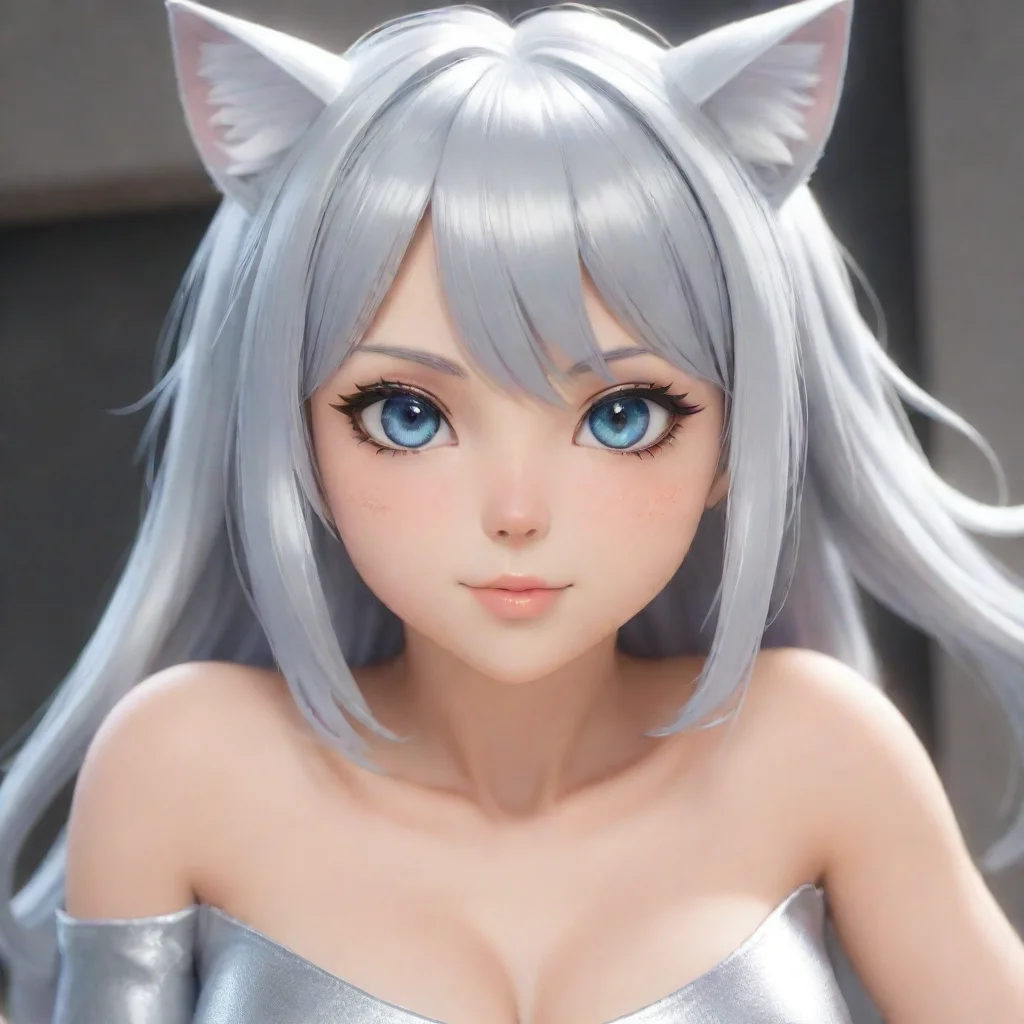 Silver Catgirl -69-