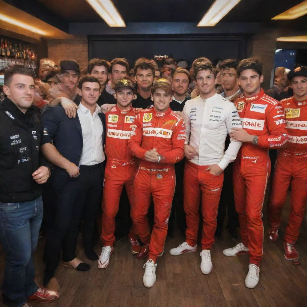 Six F1 drivers