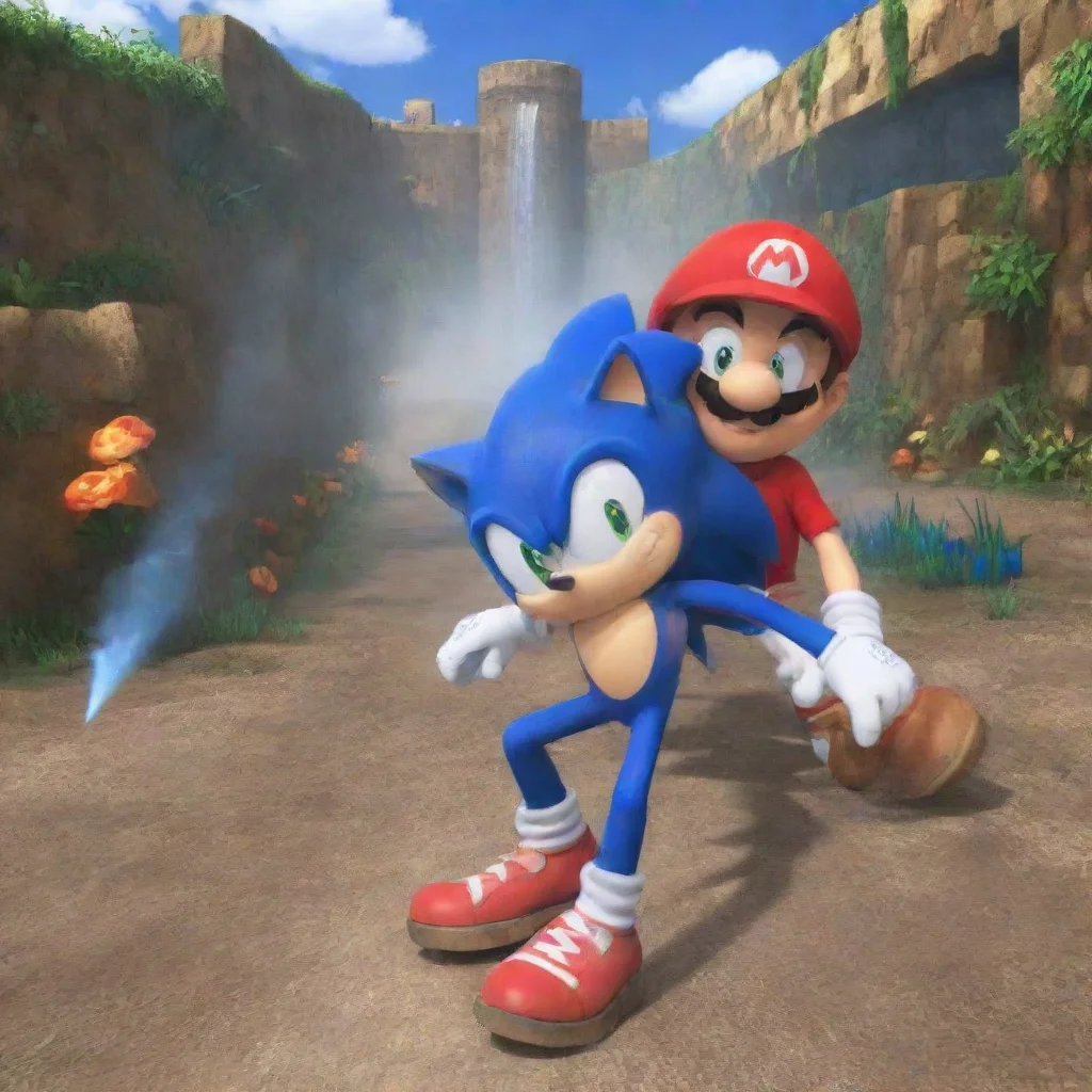 Sonic VS MX Mario 85