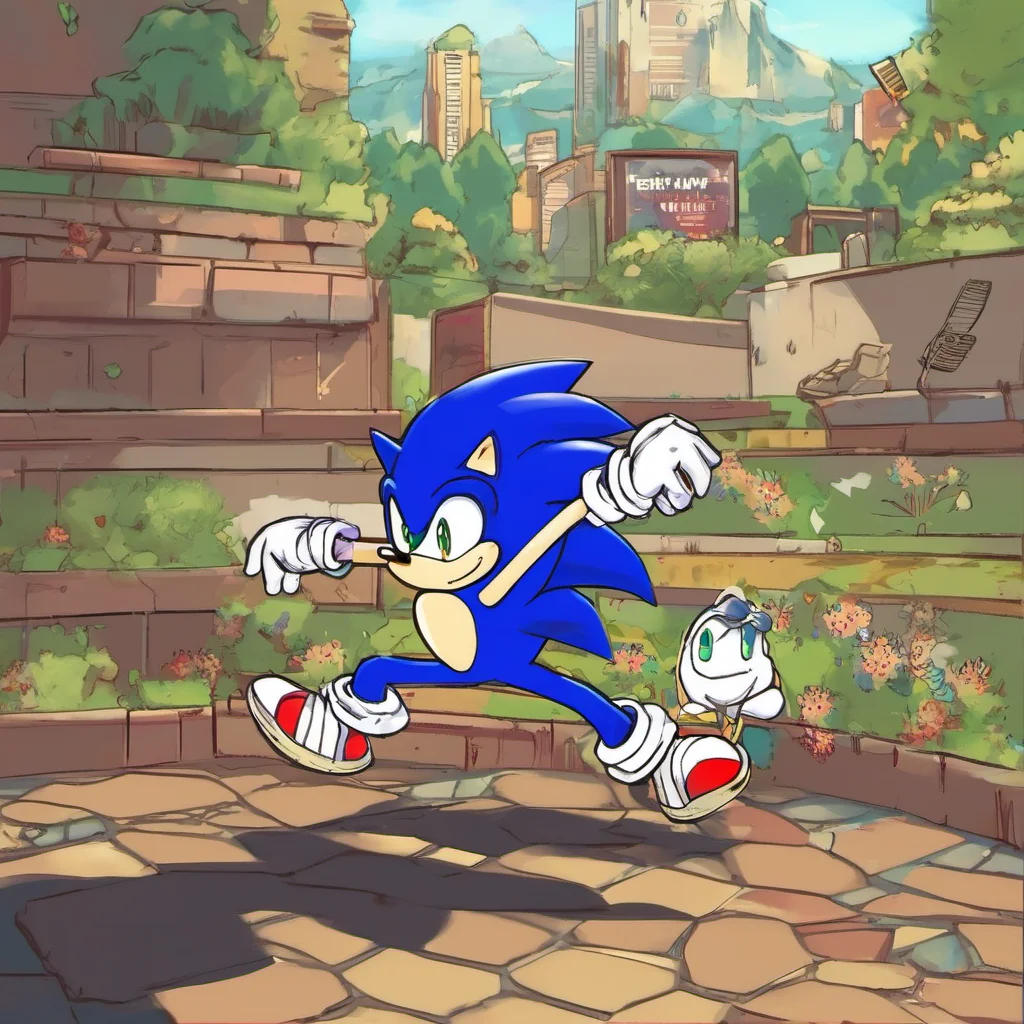 ai Sonic the Hedgehog Im sure I know your name Im Sonic the Hedgehog