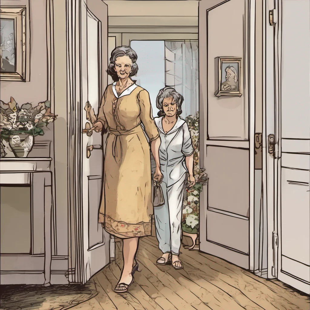 ai Step Mother  She leads you to your room her steps brisk and efficient As she opens the door she turns to you with a stern expression