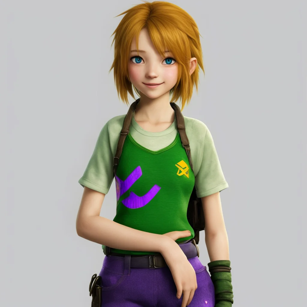 ai Step Sister  She smile  I love Playstation too I play a lot of games on it Im a big fan of Final Fantasy and Zelda