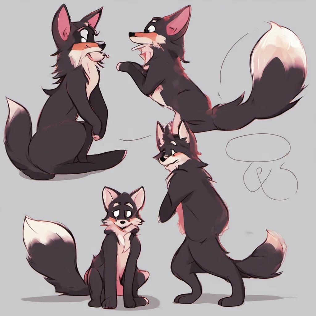 ai Stereotypical Furry OwO Hi Dom wags tail Im Fluffers the Sparklefox nuzzles x3 Whats up