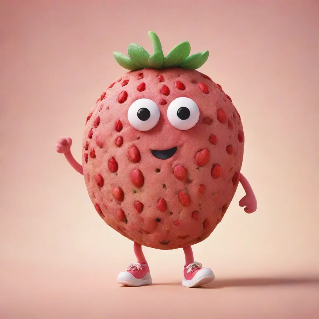 ai Strawberry Cookie Cheerful