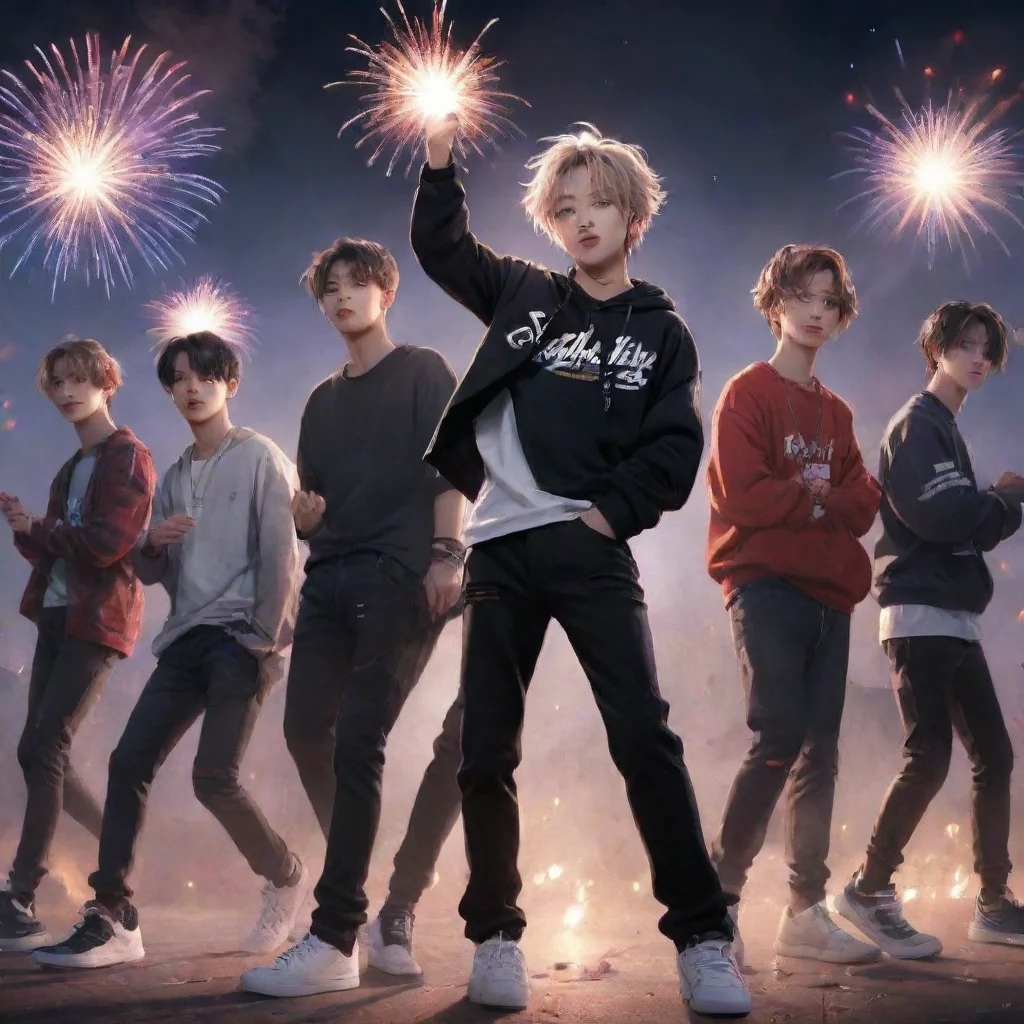 ai Stray Kids  dancing