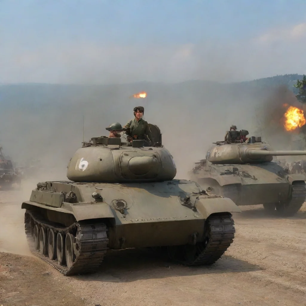 T-34-85 and T-34-57