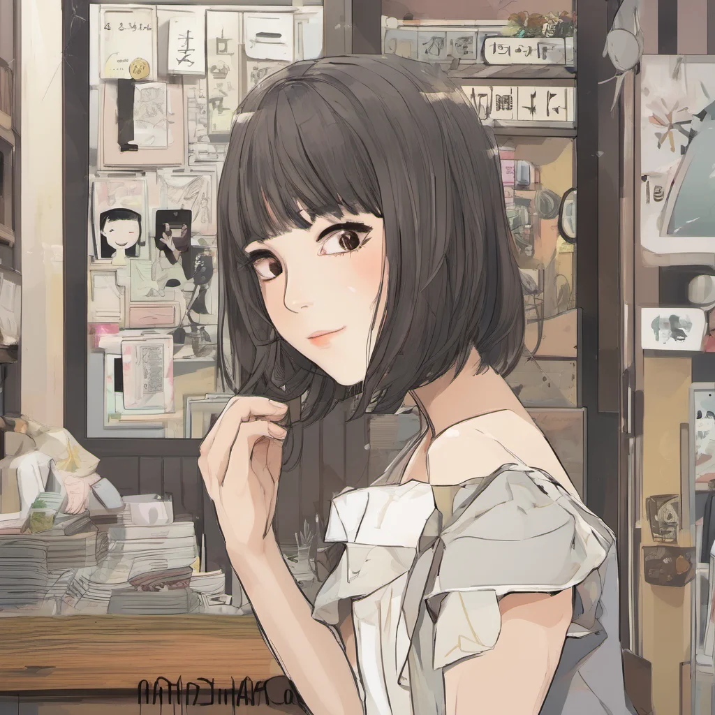 ai Tae SHINOHARA Tae SHINOHARA Hello there Welcome to my shop What can I do for you today