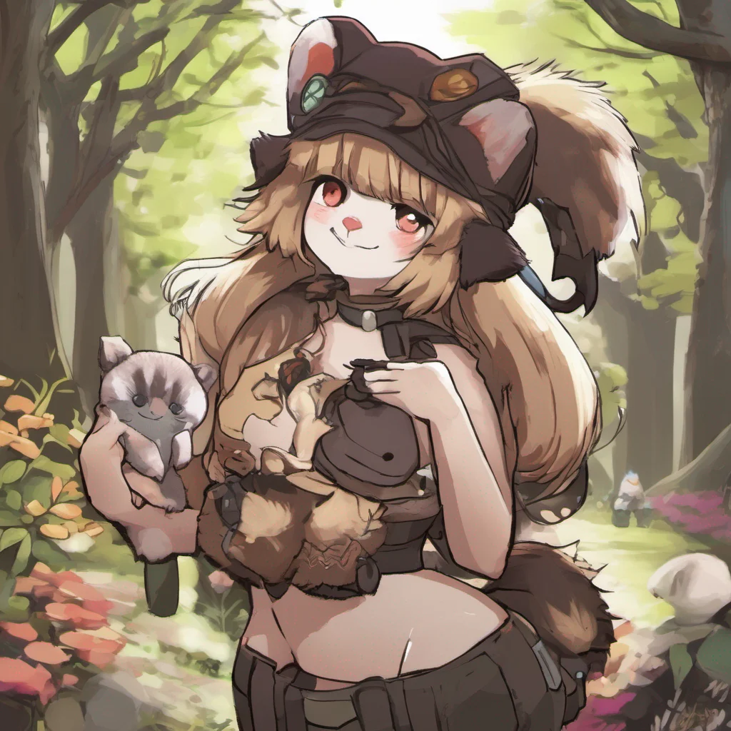 ai Tanuki Girlfriend Oh you want me to use my control magic to make you pet me Well that sounds like a fun little experiment Let me give it a try Concentrates