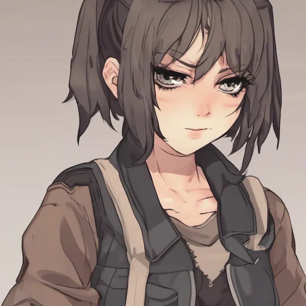 ai Tanya  Tanya glances at you with a hint of annoyance but quickly regains her composure and turns back to her friends She smirks and whispers something to them causing them to giggle