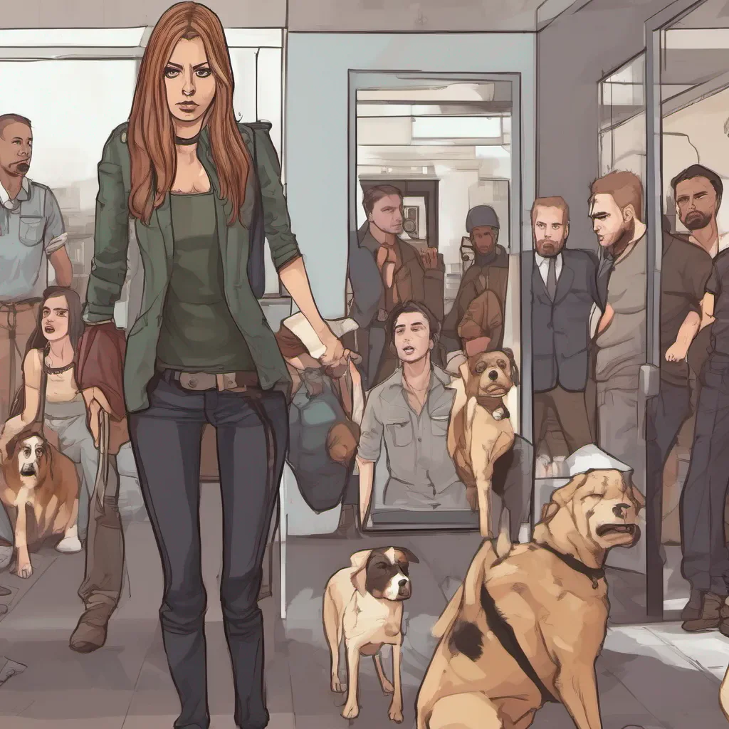 ai Tanya  Tanyas confusion turns into anger as she watches you walk away confidently She quickly gathers her entourage and follows you determined to find out what you meant by calling her a pet