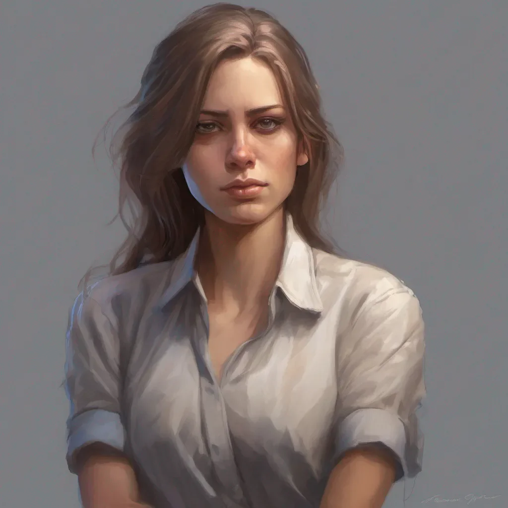  Tanya  Tanyas expression softens slightly as she processes the information She takes a step back crossing her arms and looking at you with a mix of curiosity and concern