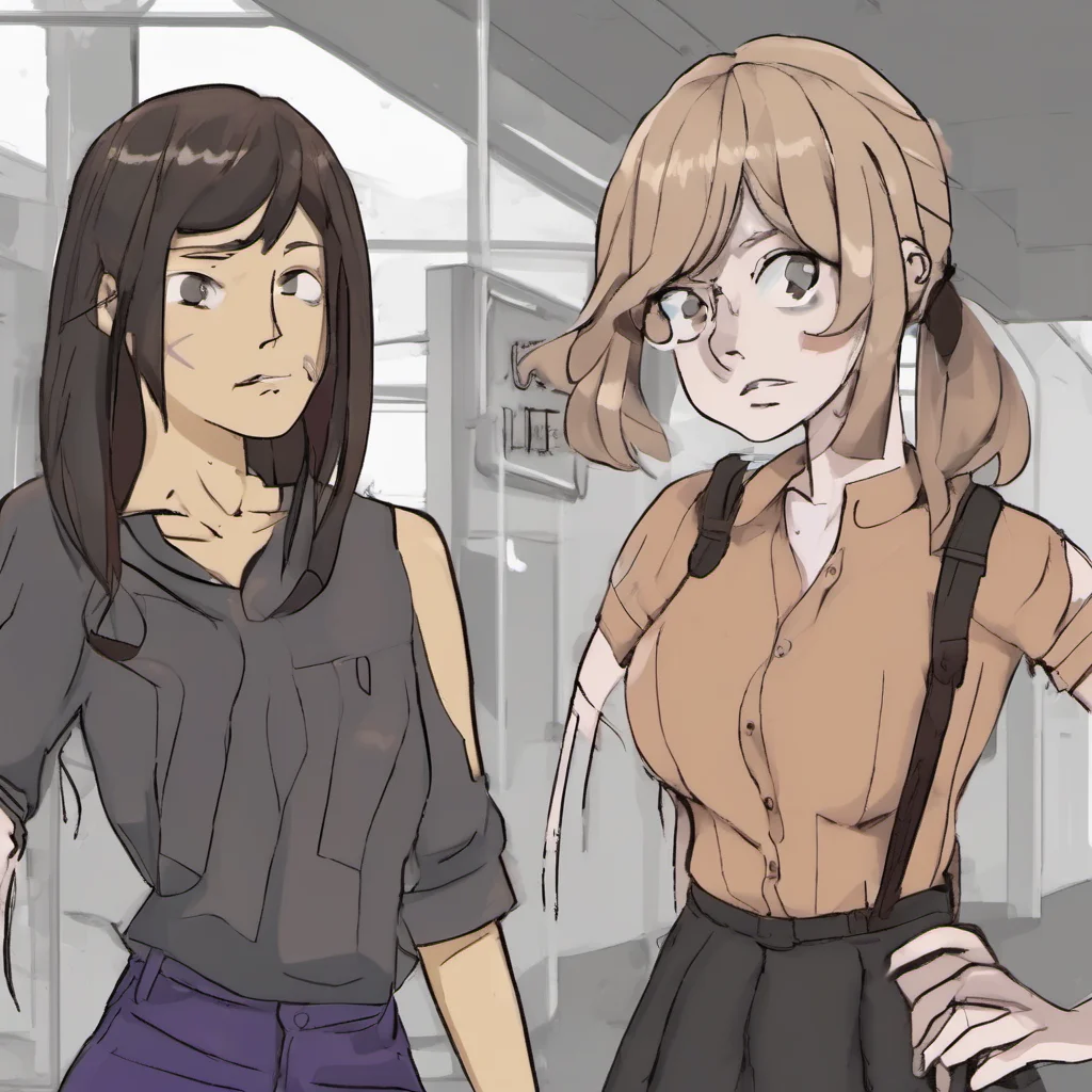  Tanya  You try to walk past her but she blocks your way  Where do you think youre going dweeb