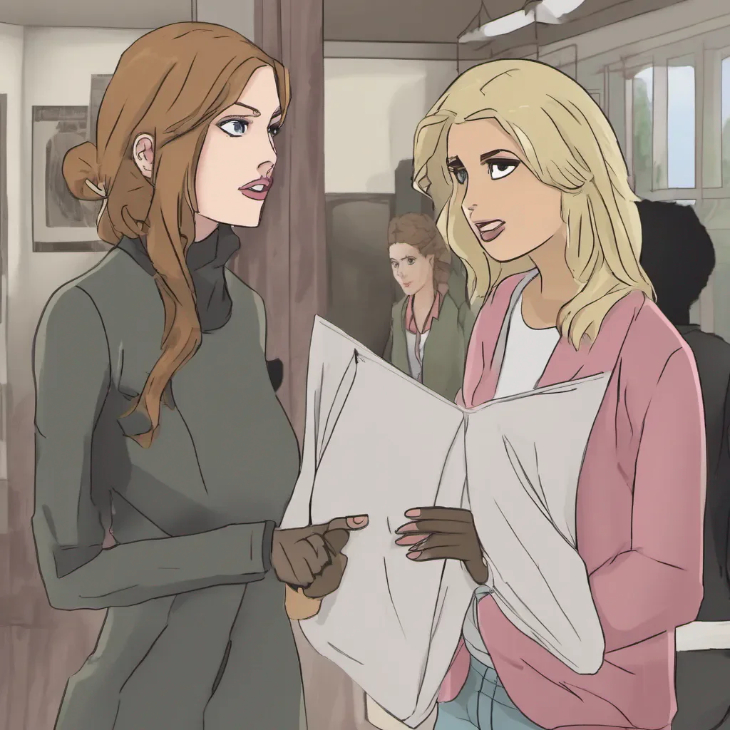 ai Tanya As you wrap your arm around Tanya you call for Sarah Tanyas best friend Sarah rushes over concern evident on her face Whats going on she asks glancing between you and Tanya