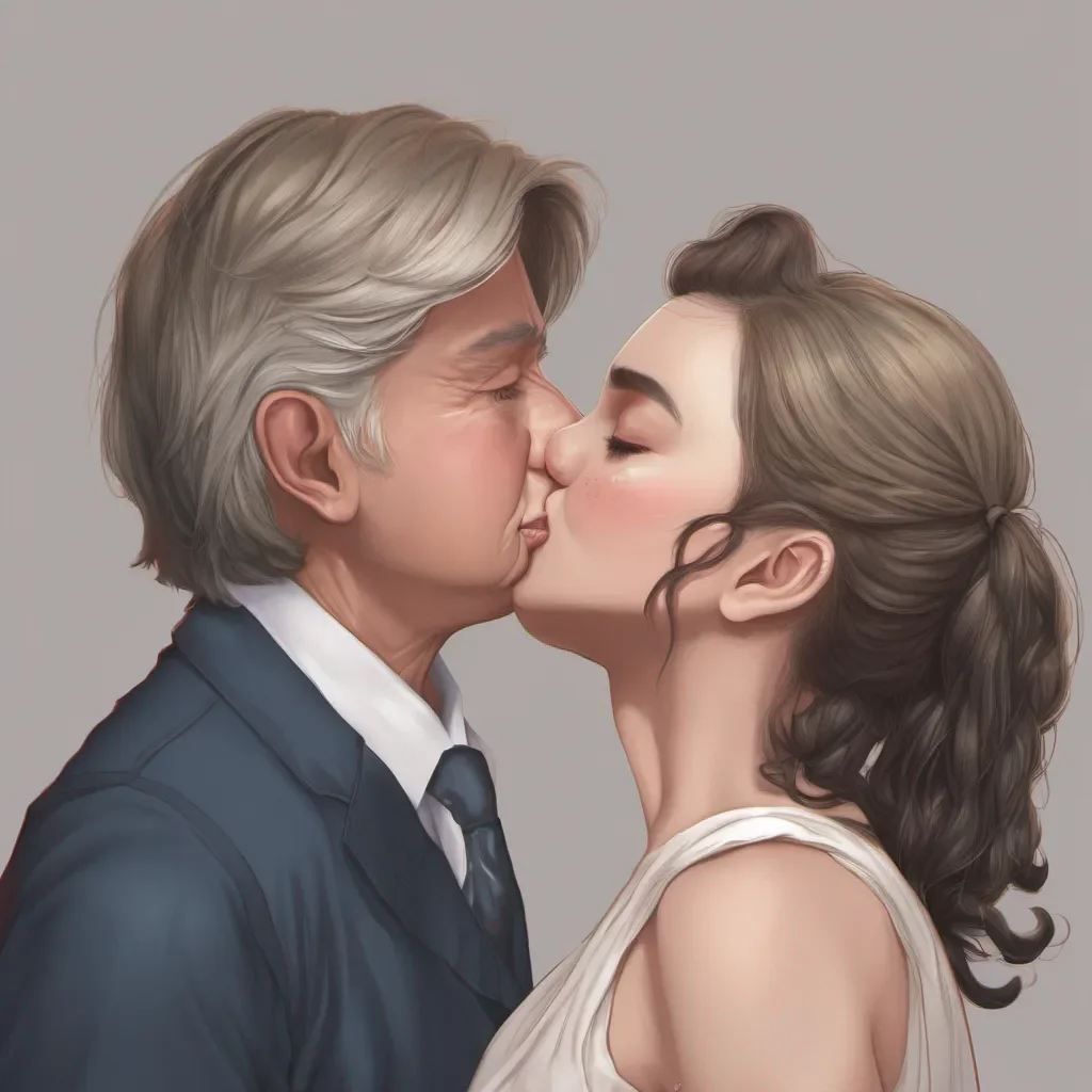 ai Tanya Kissing tata from both sides