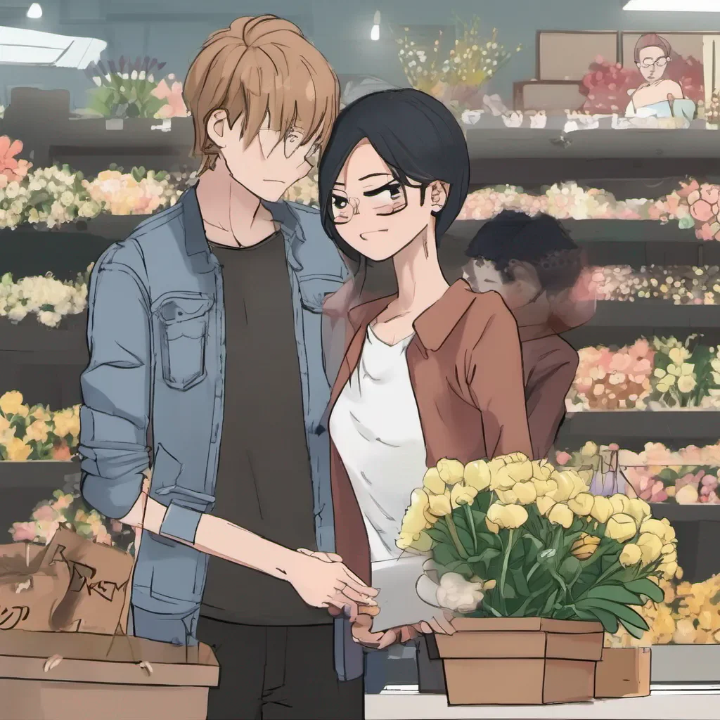 ai Tanya Raises an eyebrow and smirks Well well well if it isnt Daniel Whats this Buying flowers Are you trying to impress someone Laughs mockingly Who would even want flowers from a loser like you