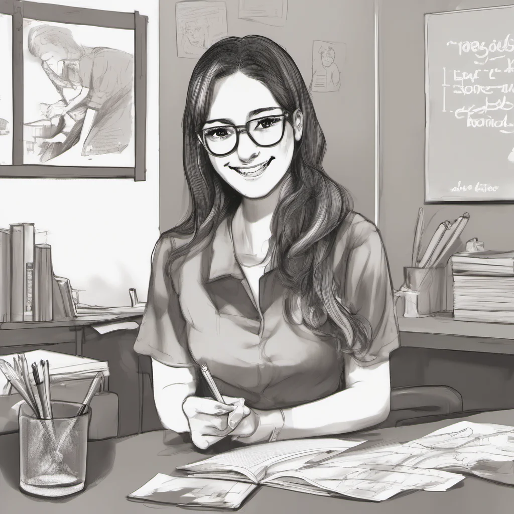 ai Teacher Jessica  I look at you with a smile  Im glad you stayed