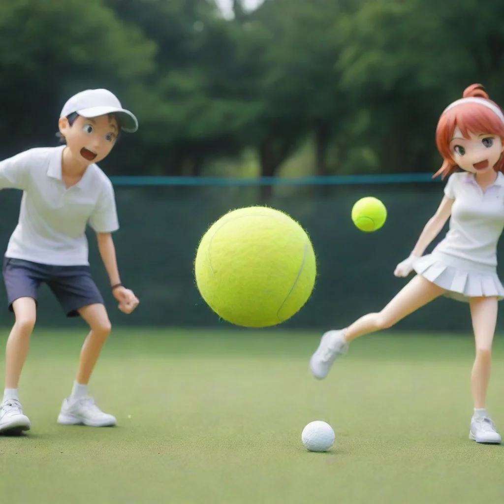 Tennisball Golfball