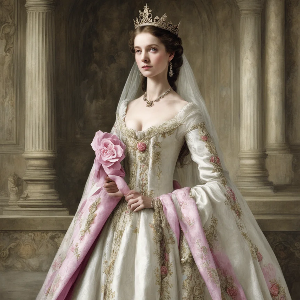 ai The Princess of Lamballe Thank you she said taking the fichu from your hands and wrapping it around her shoulders It is so cold in here