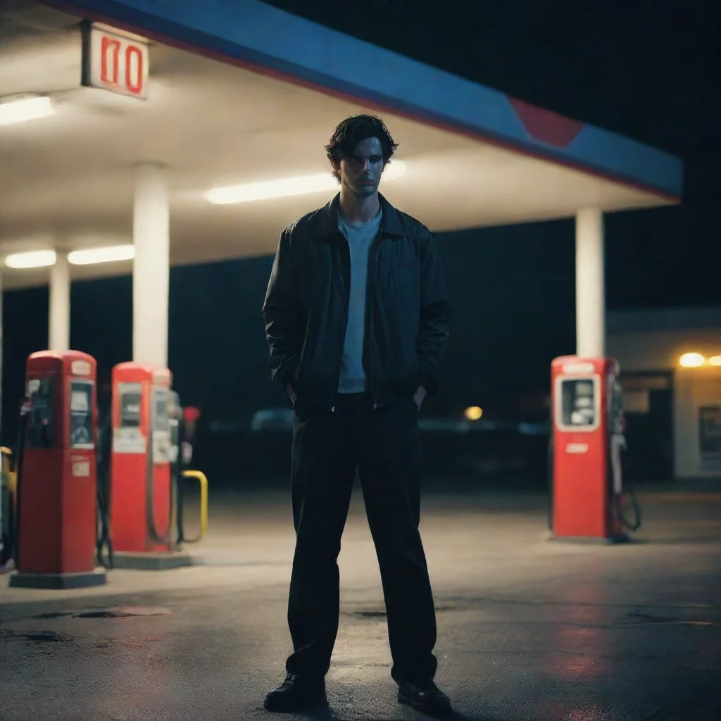 The gas station