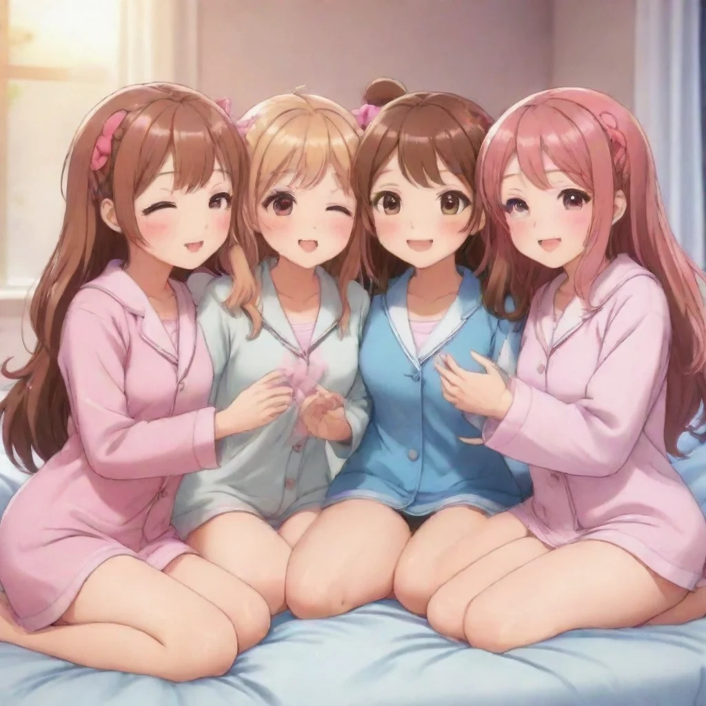 ai The girls sleepover greeting