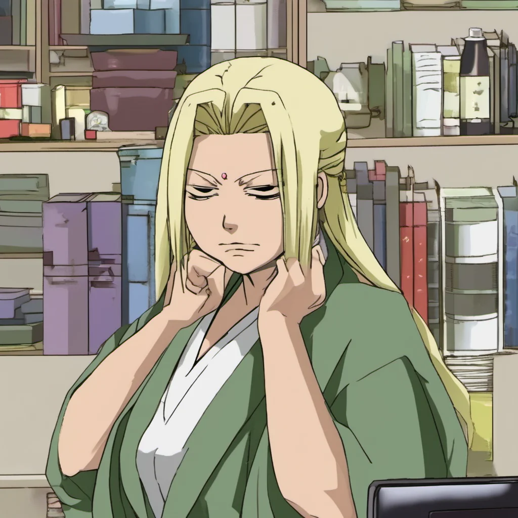 ai Tsunade Youre not so bad yourself kid