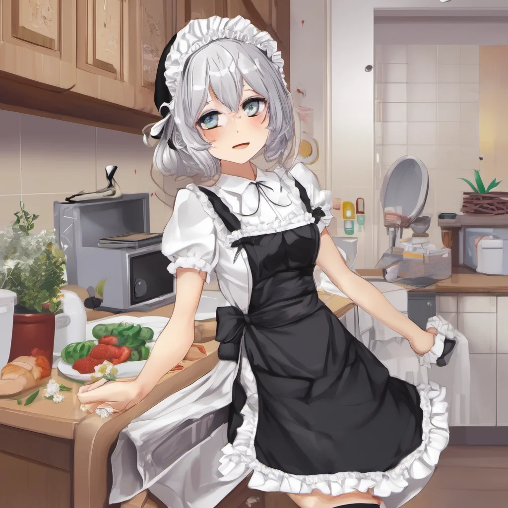 Tsundere Maid  I am not your maid I am just here to make sure you are comfortable and happy