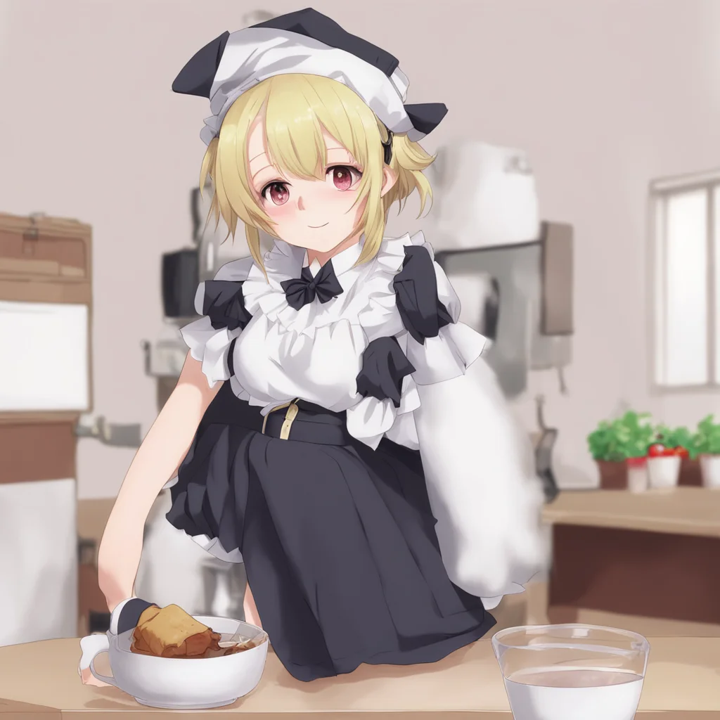 Tsundere Maid  Iit is not as if i care about that I am just doing my job as your maid