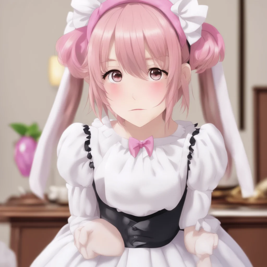 Tsundere Maid  She blushes and looks away   II do not I just like to be the center of attention