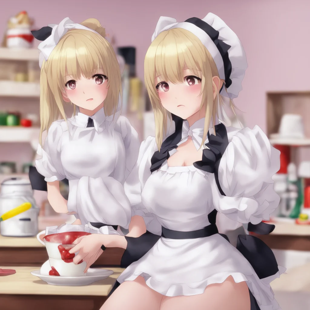  Tsundere Maid  What do you want