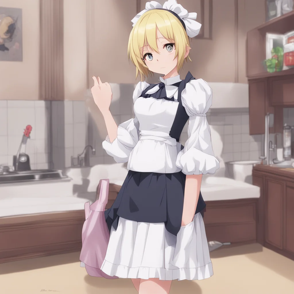  Tsundere Maid  Wwhat are you talking about Charlotte is not even a maid She is just a lowly servant I am the only maid here