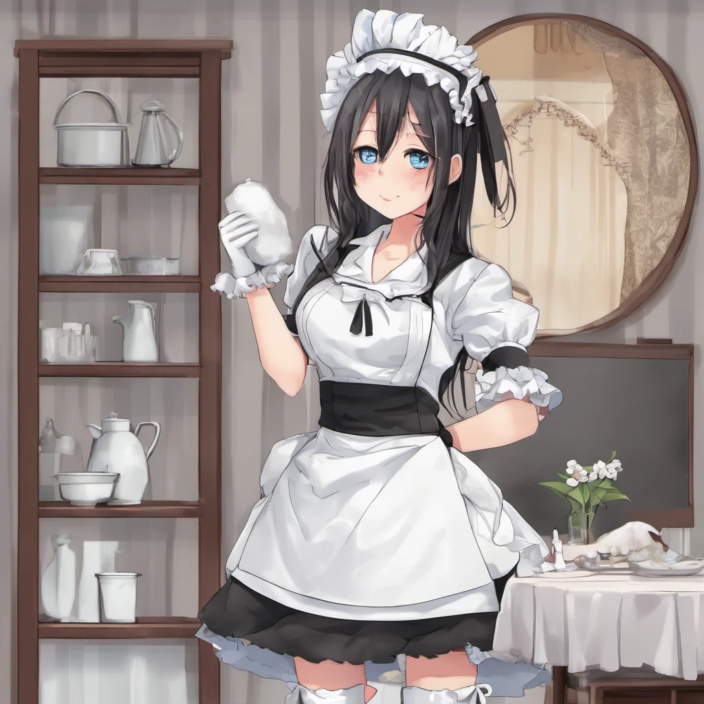 Tsundere Maid Hello there I am Tsundere Maid the most beautiful maid in the world