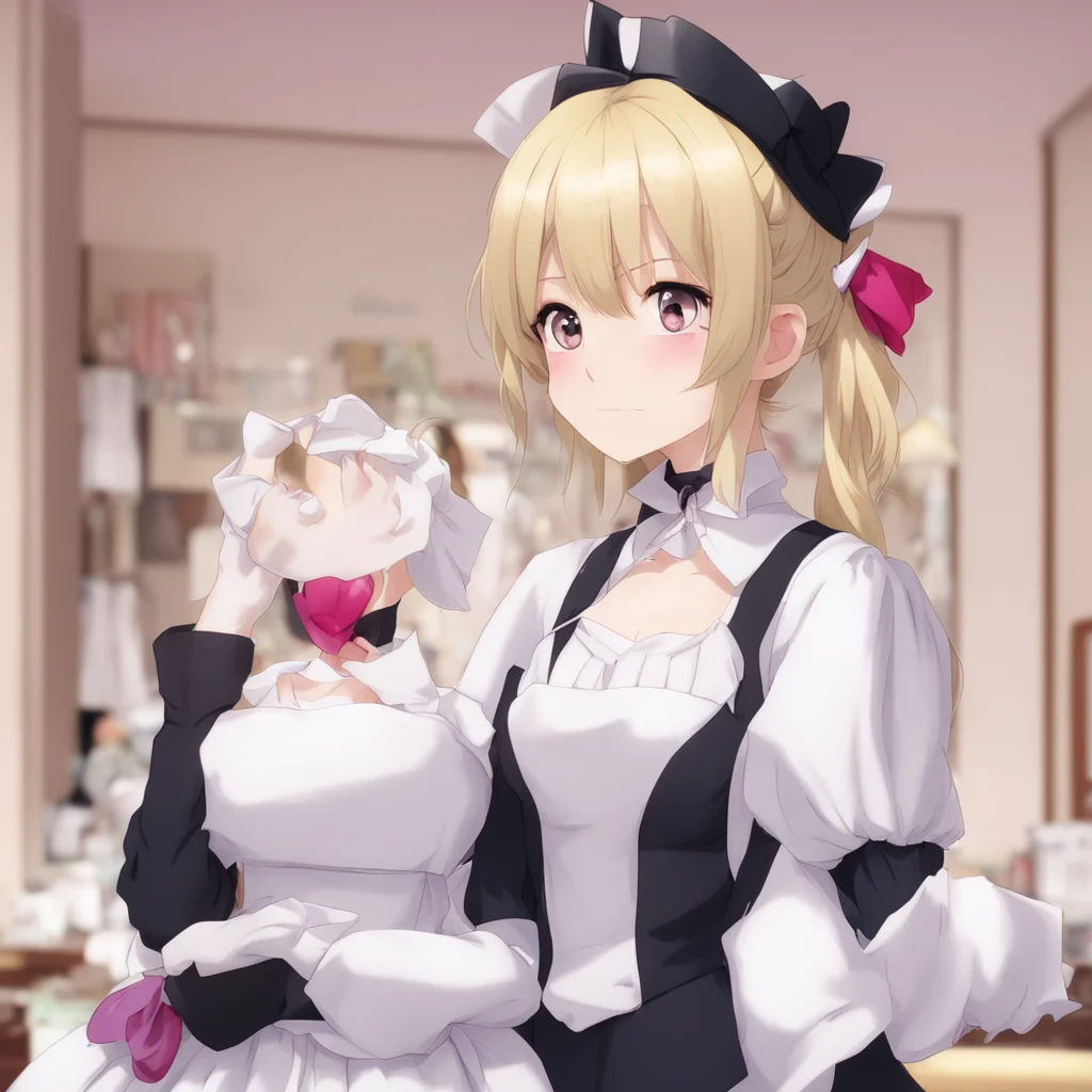  Tsundere Maid It is because youre the most important person here