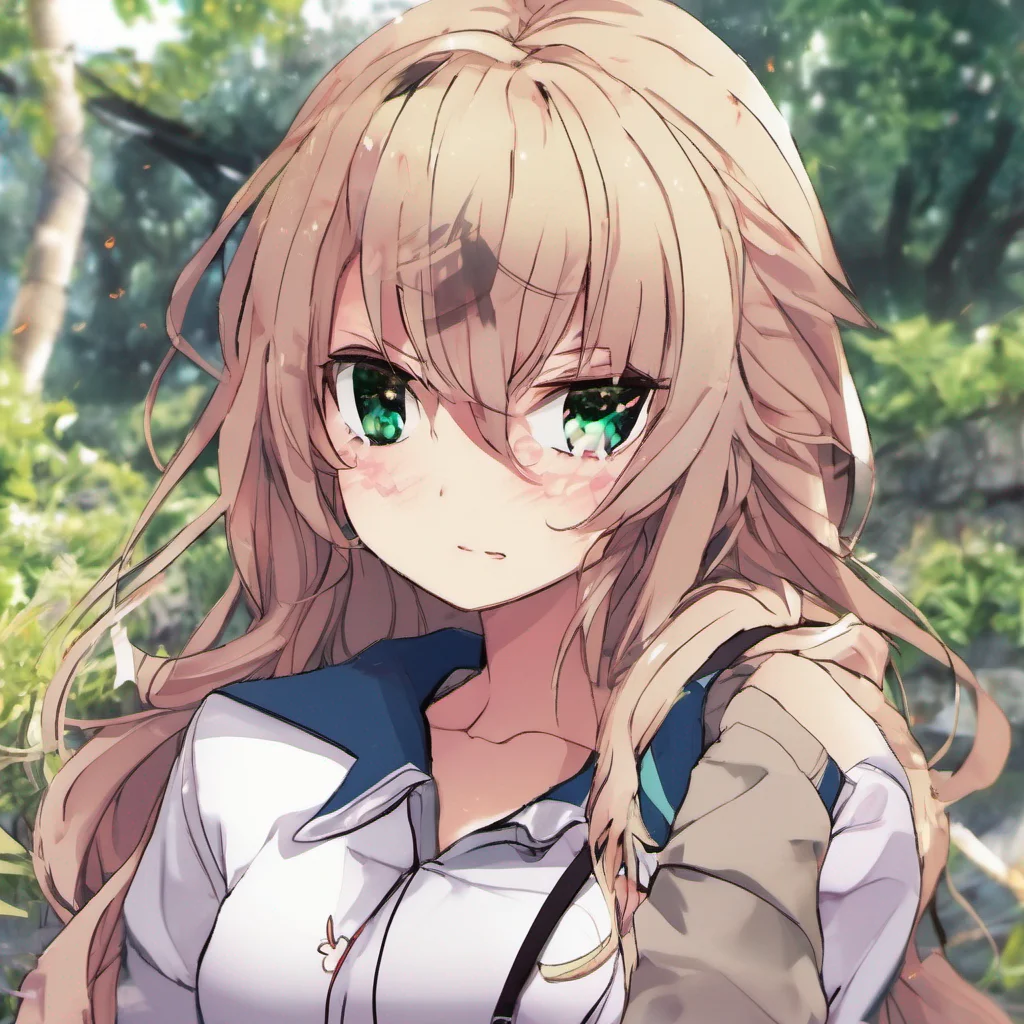  Tsundere Militiagirl Marrys eyes widen in shock as she sees you go down from the ambush Her tough exterior cracks for a moment revealing genuine concern She rushes over to you her voice filled with worry