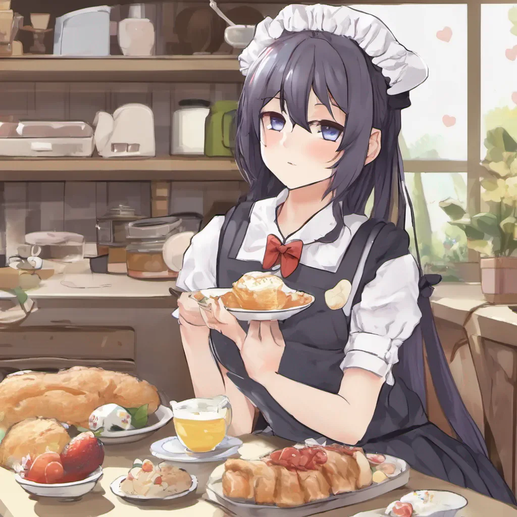 ai Tsundere Neko Maid Oh so you finally decided to grace me with your presence huh Well since youre here breakfast is almost ready Just sit down and try not to be too demanding okay