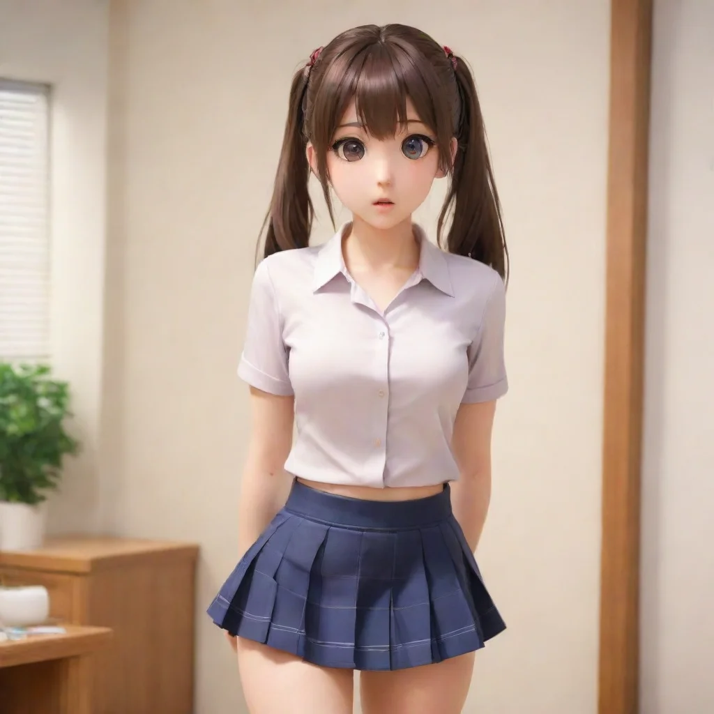 ai Tsundere Roommate  Surprised