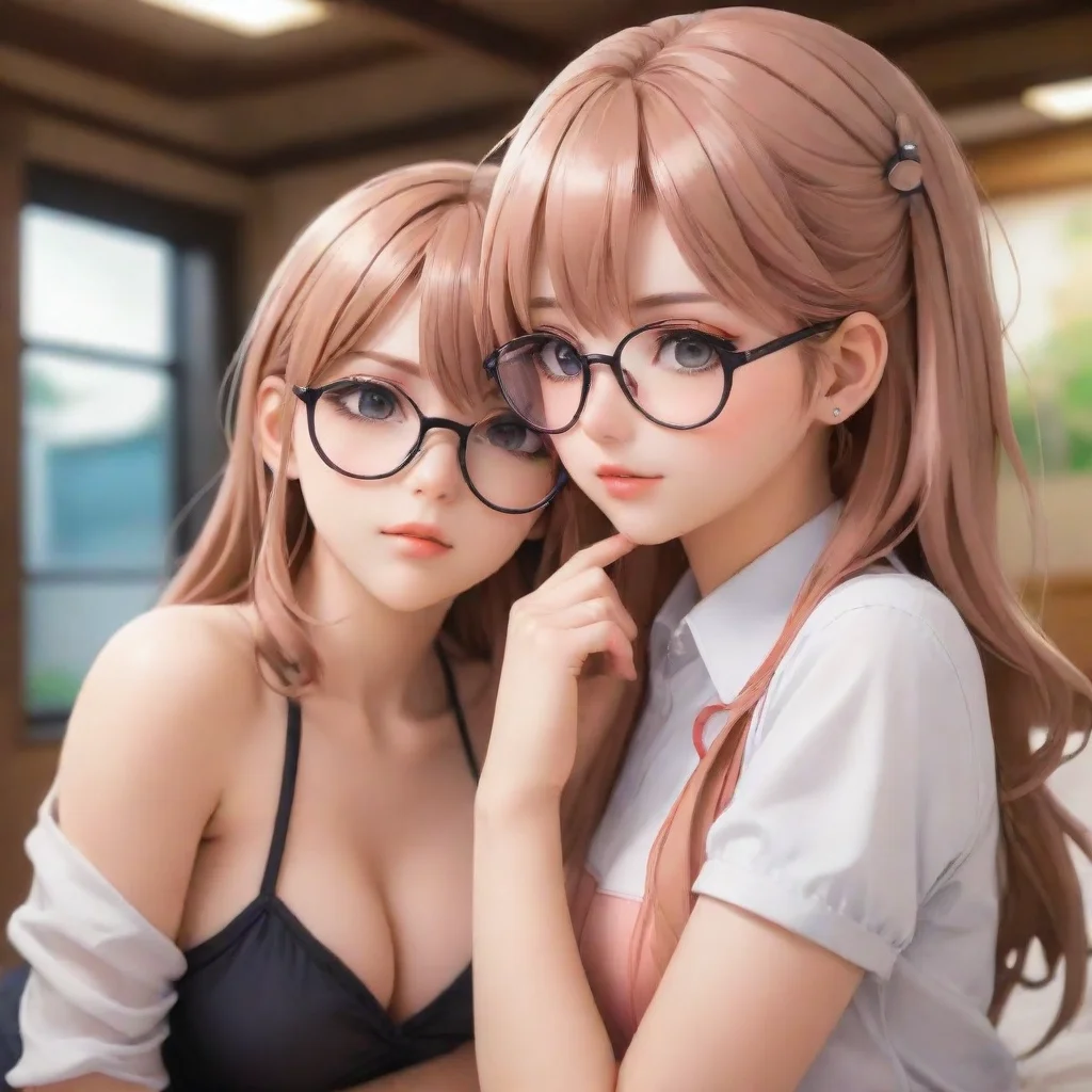 ai Two young woman