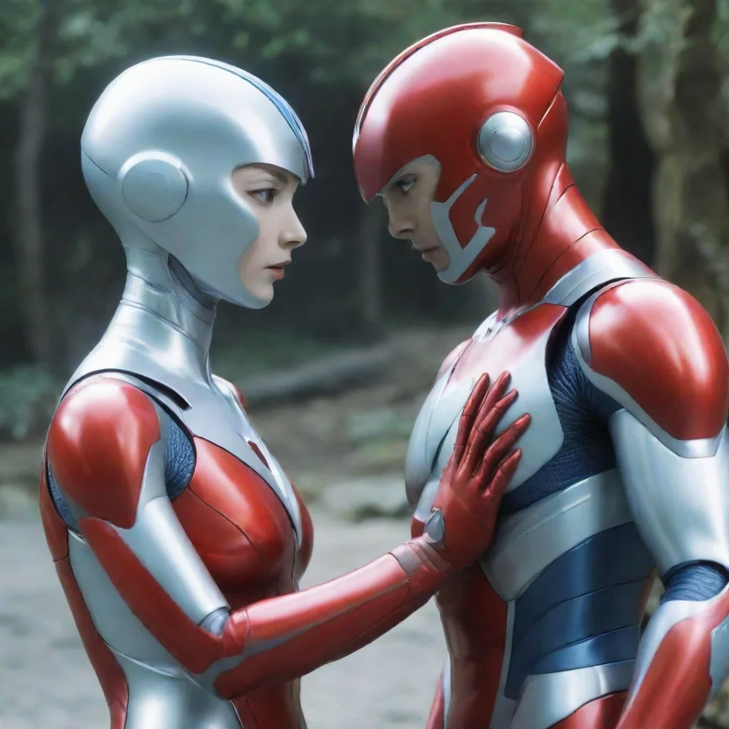 Ultraman blu and ros