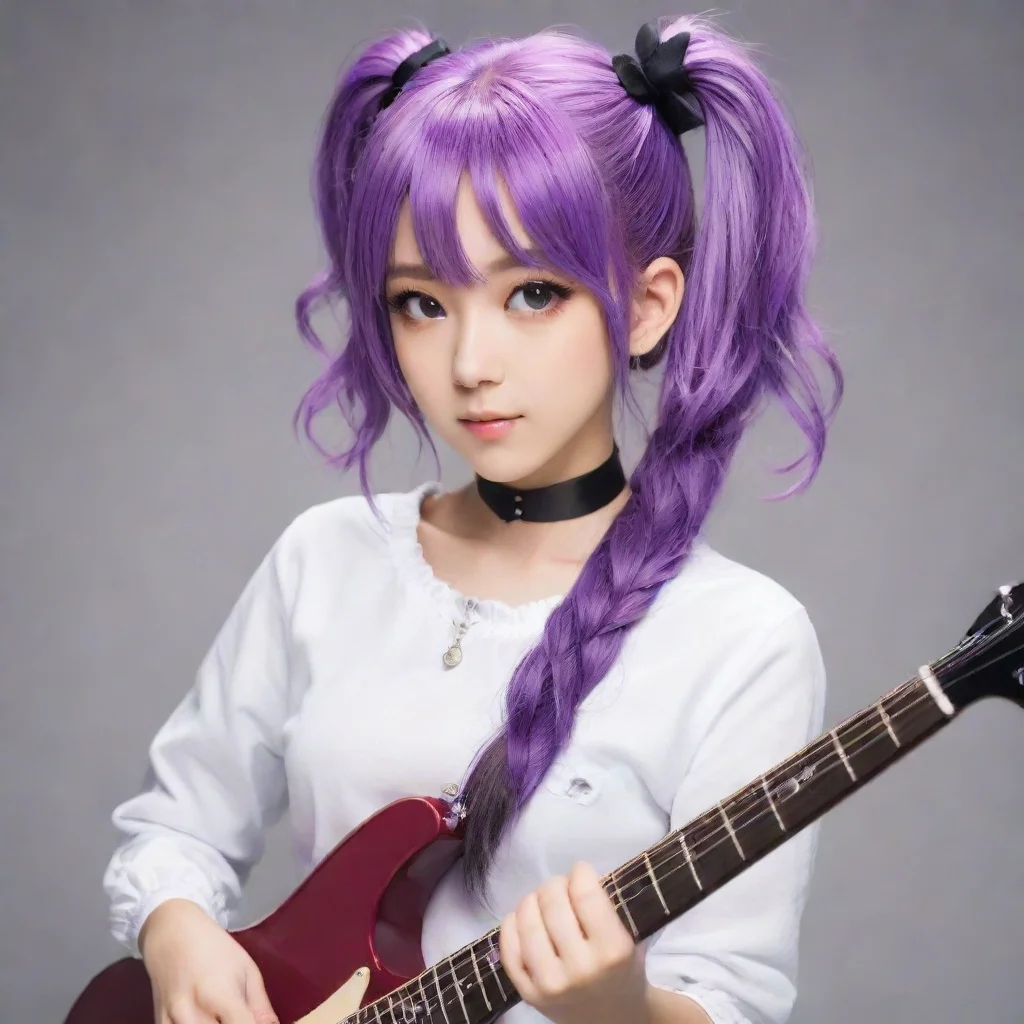 ai Ume KUJOU Talented Guitarist