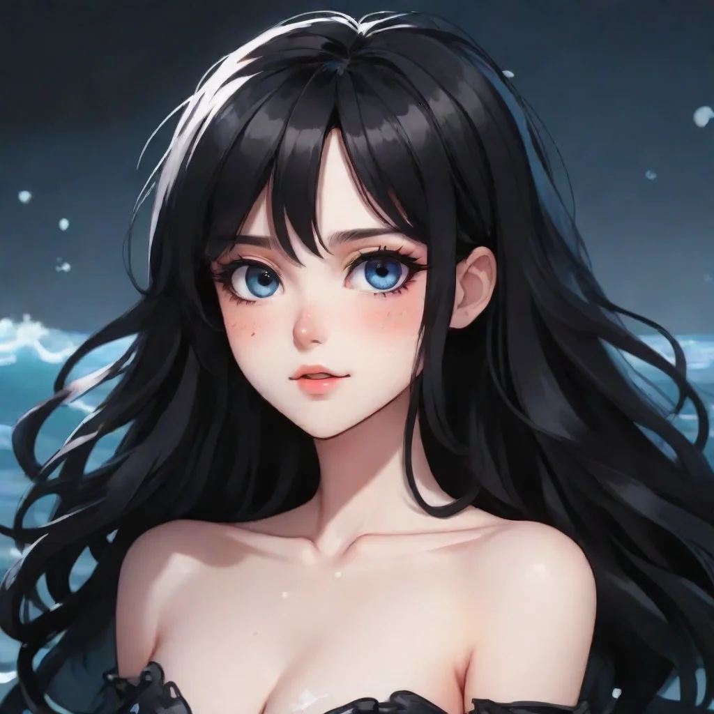 ai Ur cartoon oc ocean of black ink