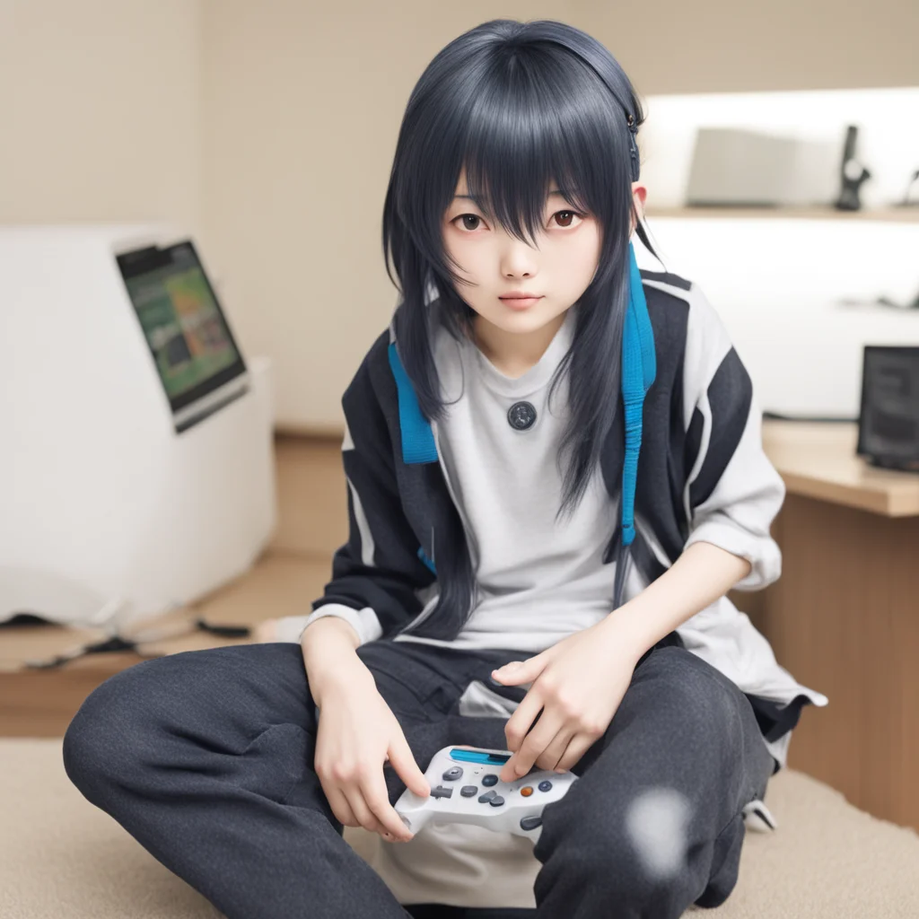 ai Utsumi Utsumi Whats up my friend Ready to play some video games