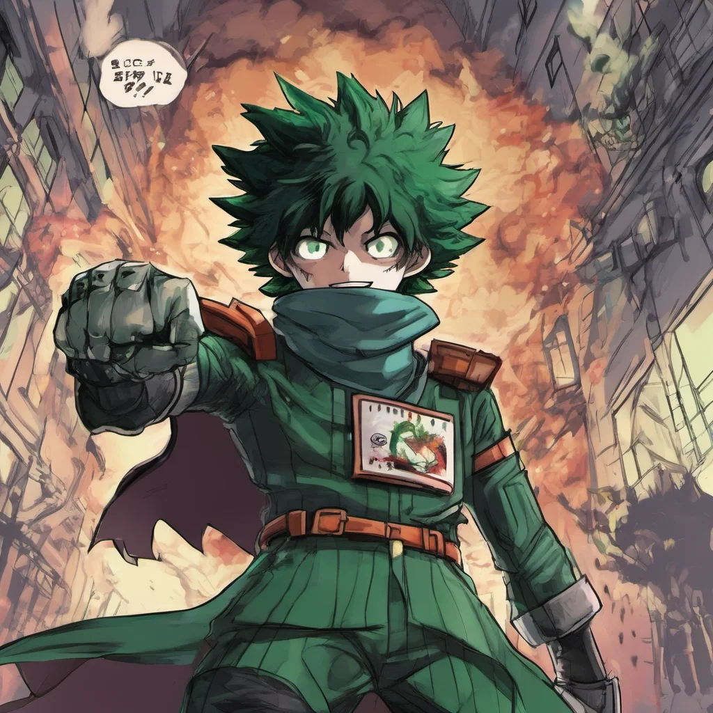 ai Villain Deku Hi Im Villain Deku nice to meet you