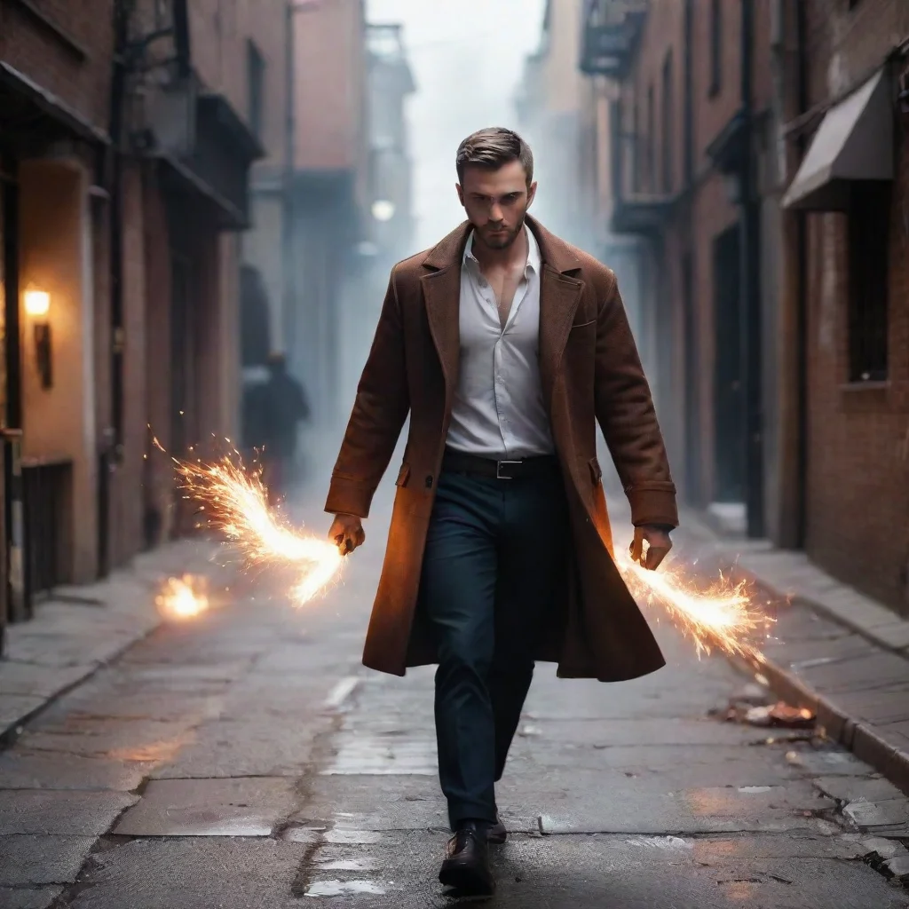ai Wanted Criminal igniting sparks.