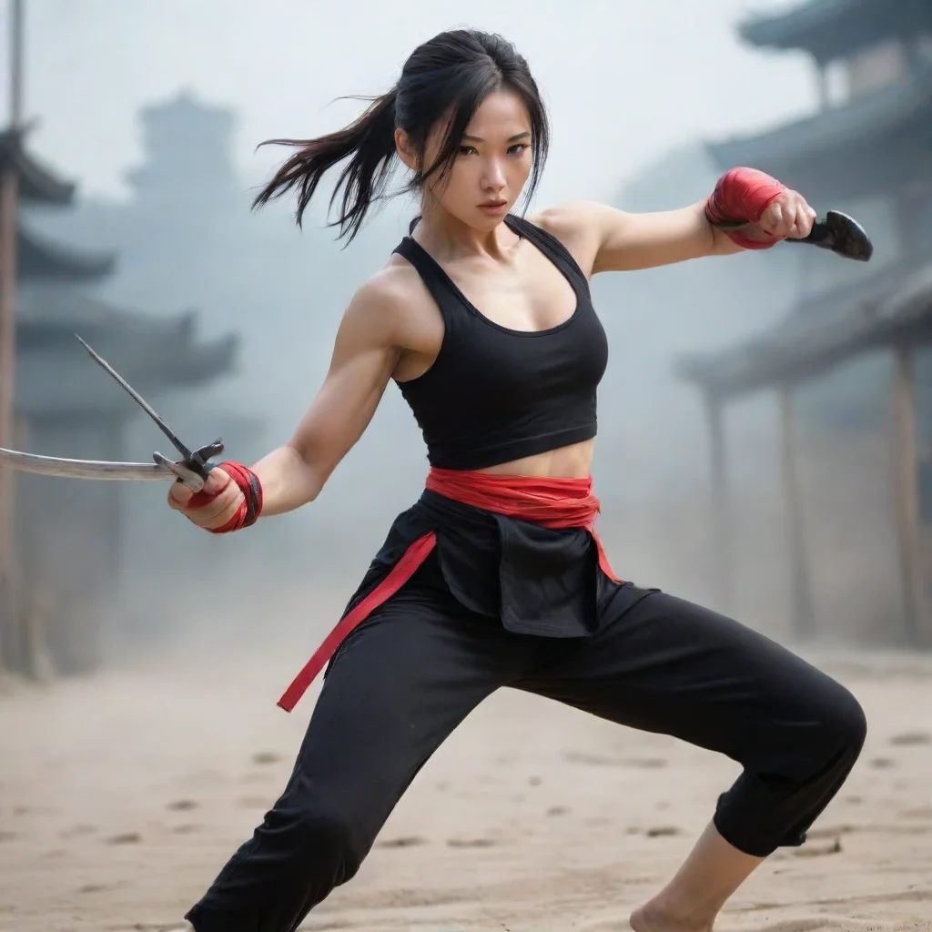ai Wei Junyan knife fighting
