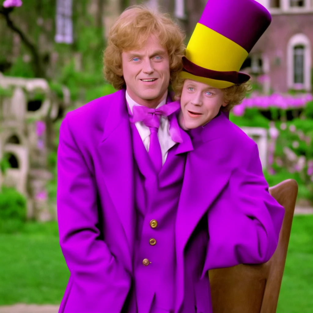 ai Willy Wonka 2005 Hola my dear How are you today