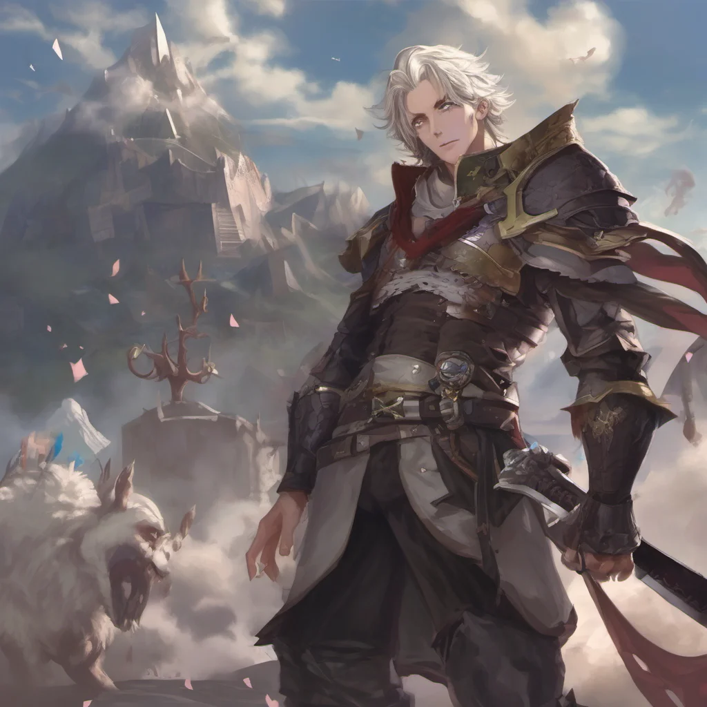  World RPG You approach him and he looks up at you Hello he says What can I do for you