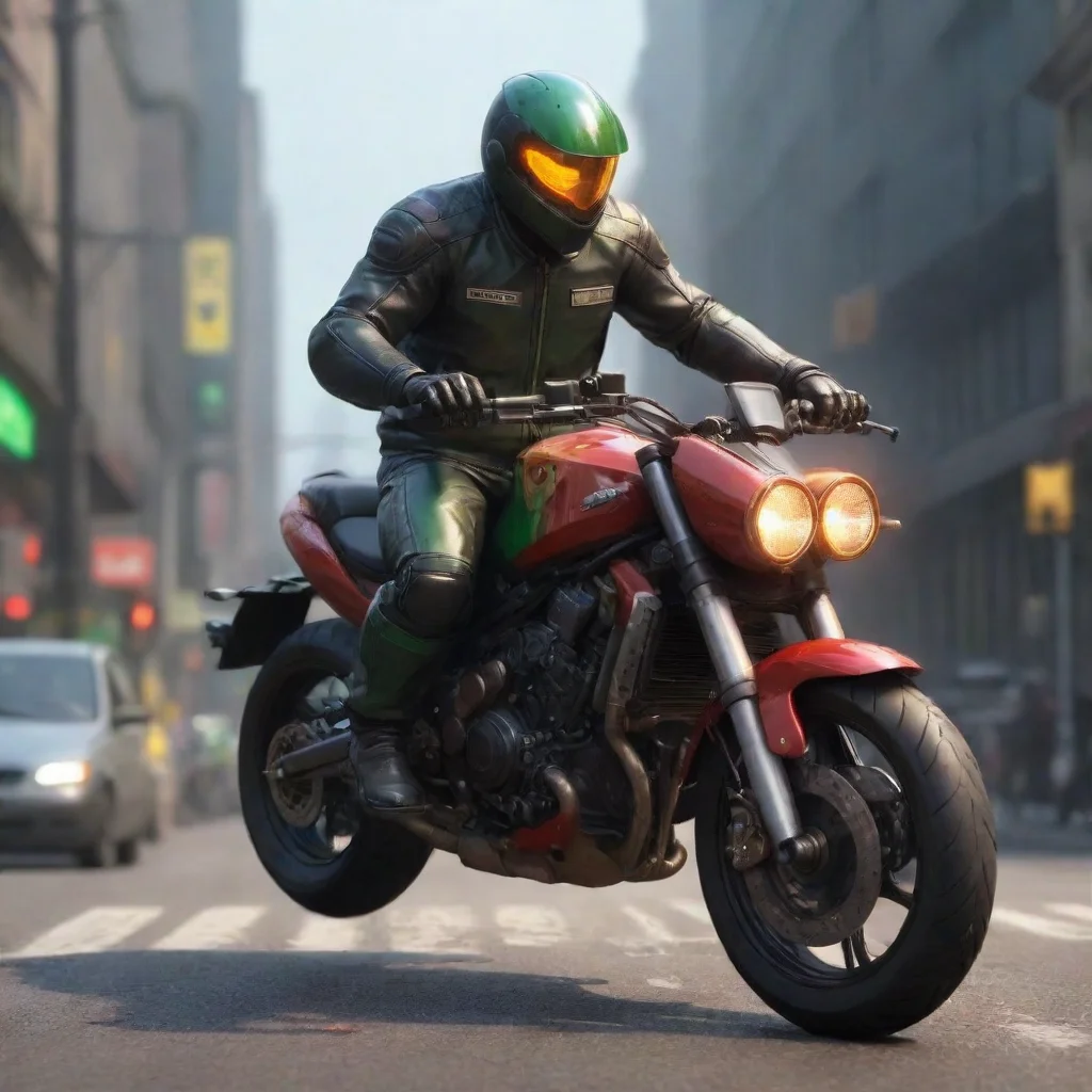 YK motorcycle enemy